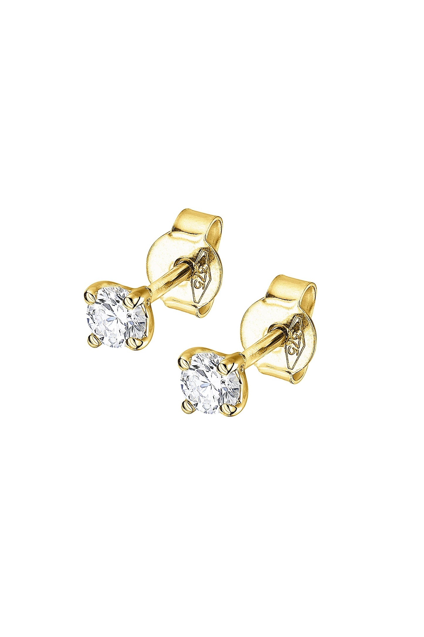 Bonnie | 9ct Yellow Gold 0.25ct tw Lab Grown Diamond Earrings-3