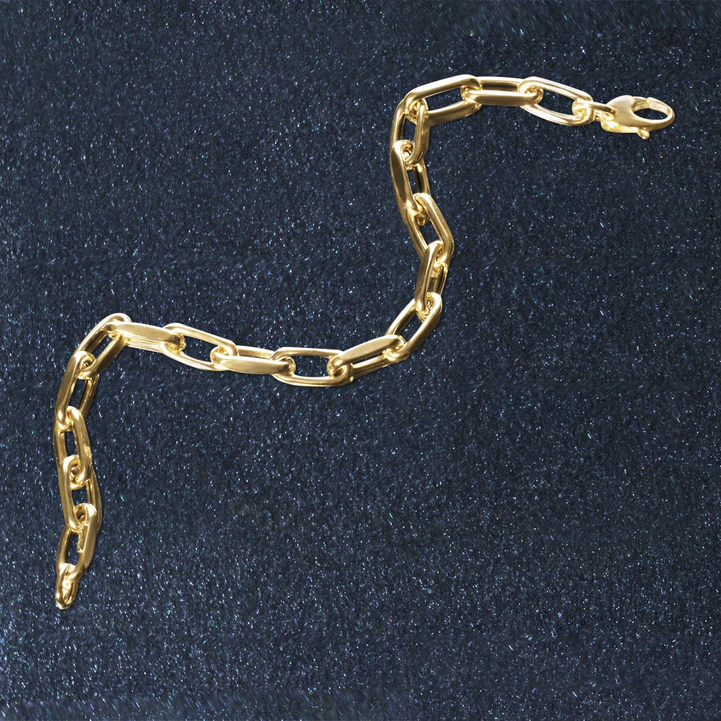 14k Yellow Gold French Cable Link Bracelet (6.00 mm)